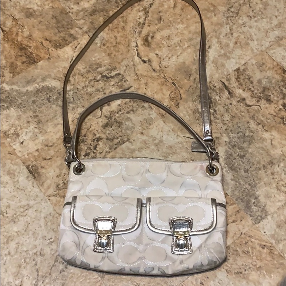 Coach shoulder bag.